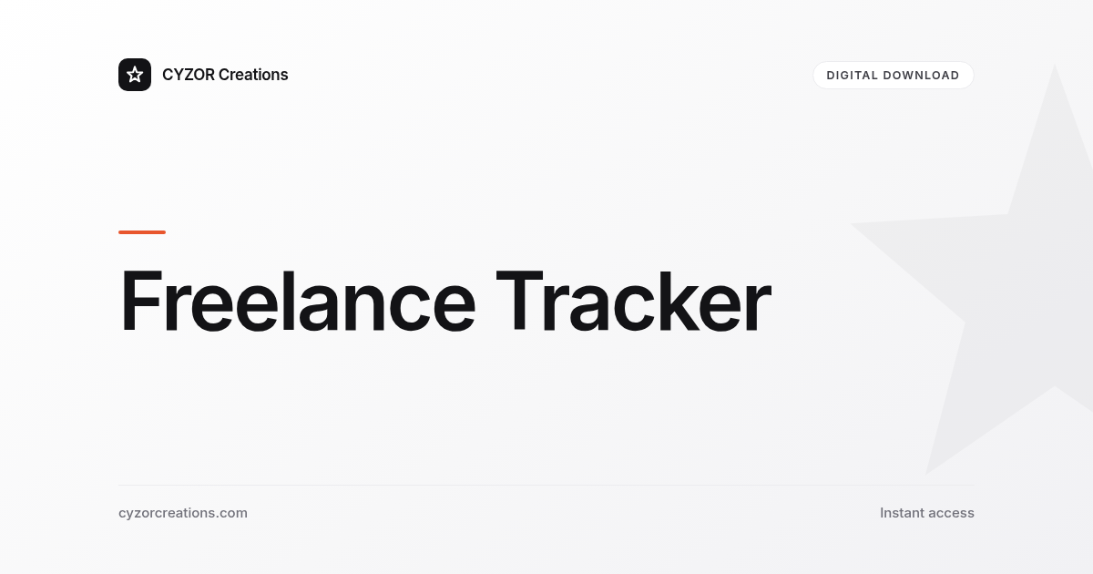Freelance Tracker
