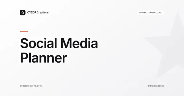 Social Media Planner