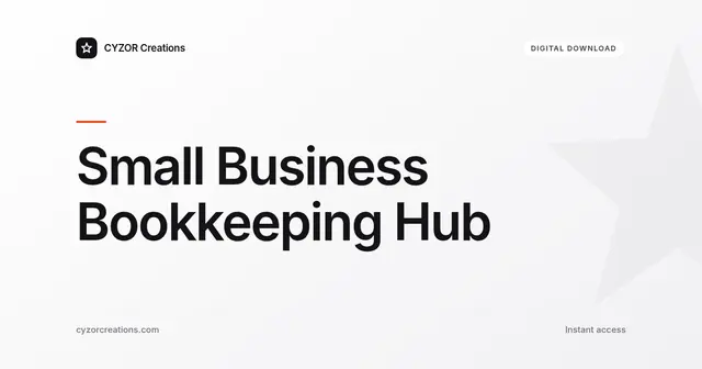 Small Business Bookkeeping Hub