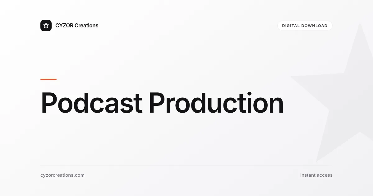 Podcast Production