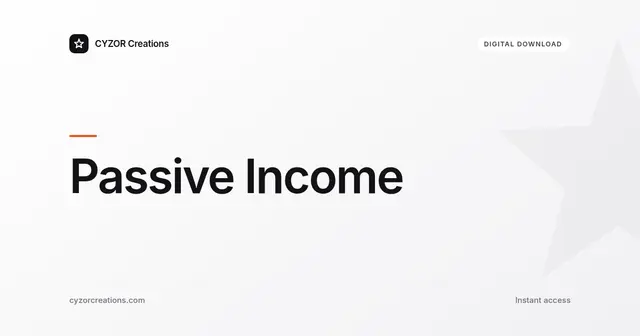 Passive Income