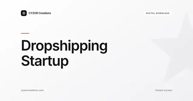 Dropshipping Startup