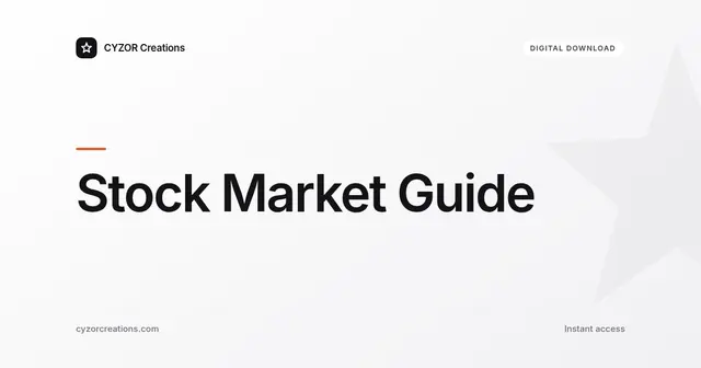 Stock Market Guide