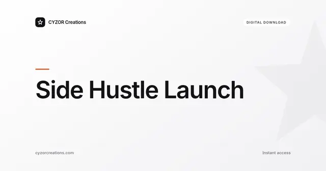 Side Hustle Launch