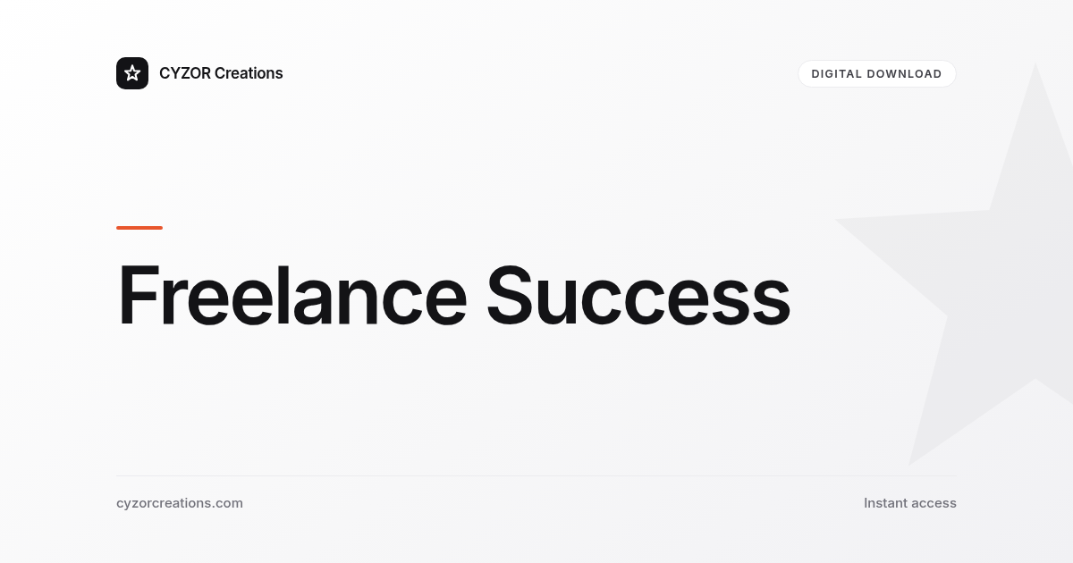 Freelance Success