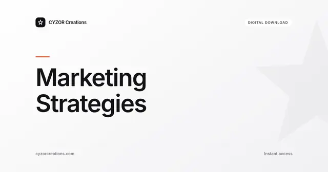 Marketing Strategies