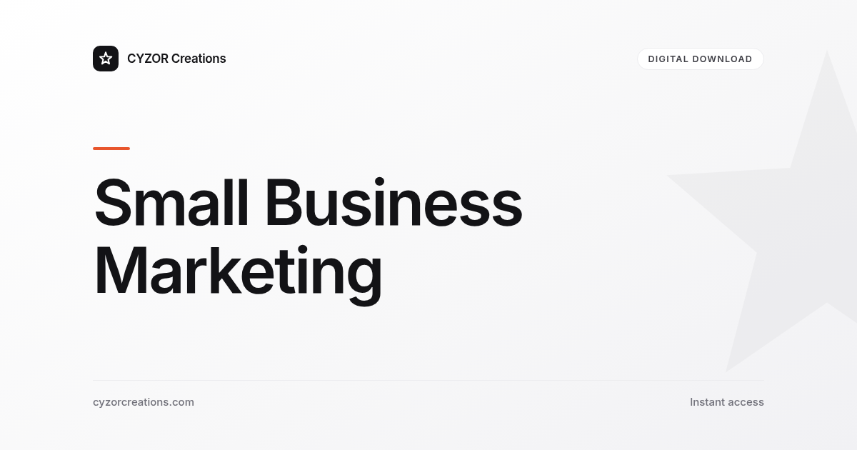 Small Business Marketing