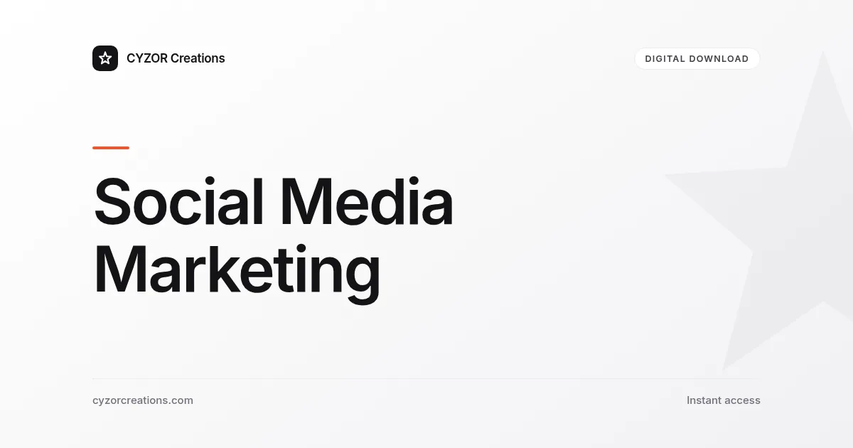 Social Media Marketing