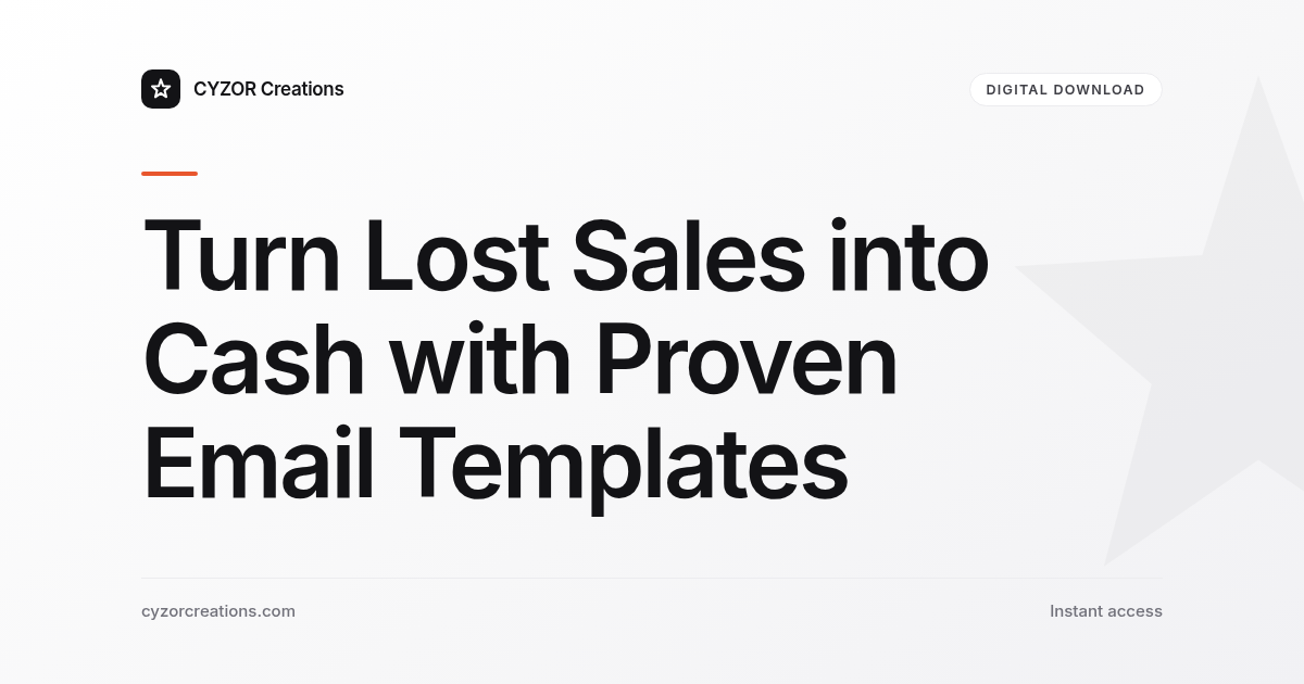 Abandoned Cart Recovery Email Swipe File