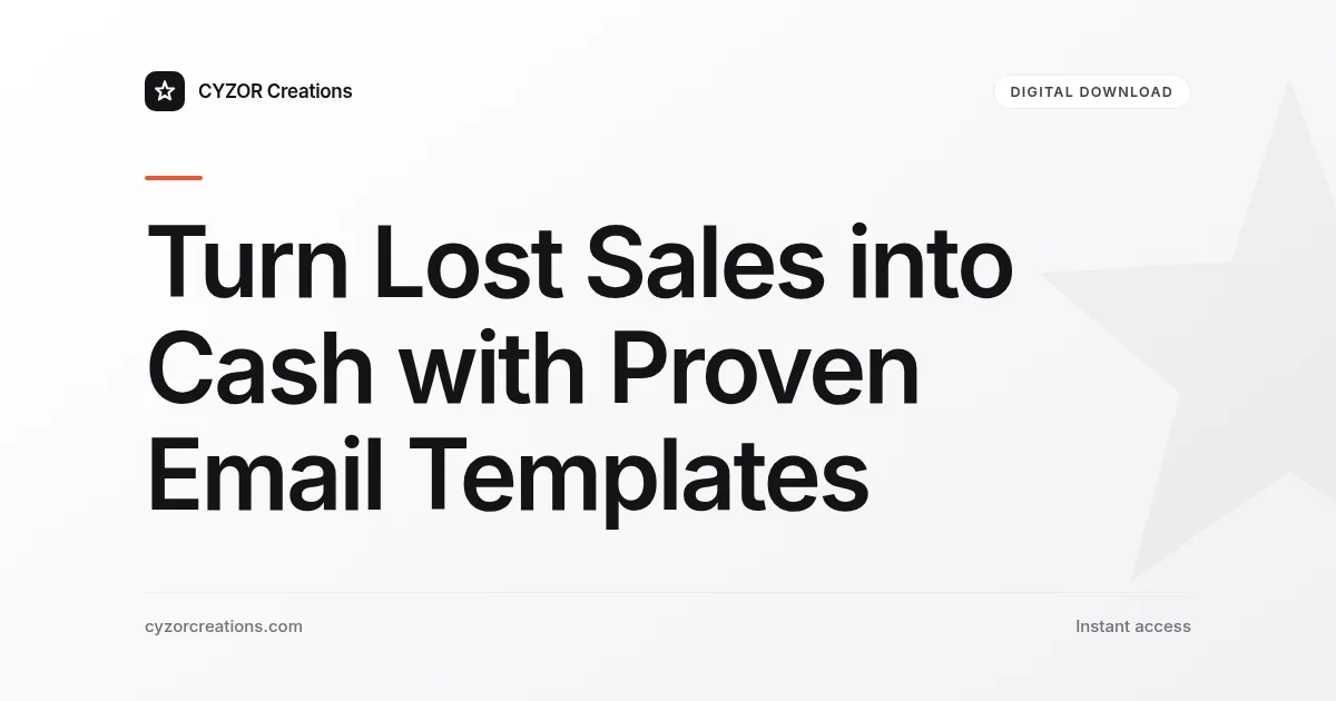 Abandoned Cart Recovery Email Swipe File