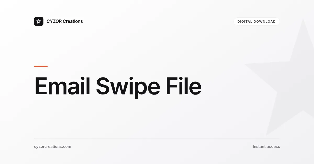 Email Swipe File