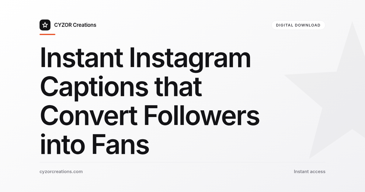 Instagram Captions
