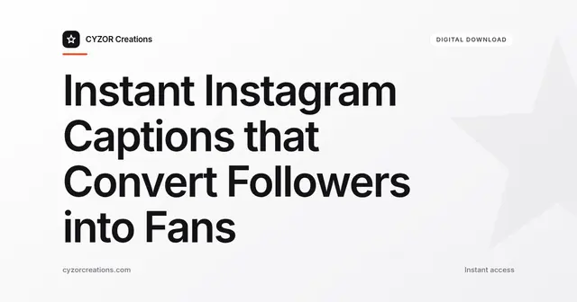 Instagram Captions