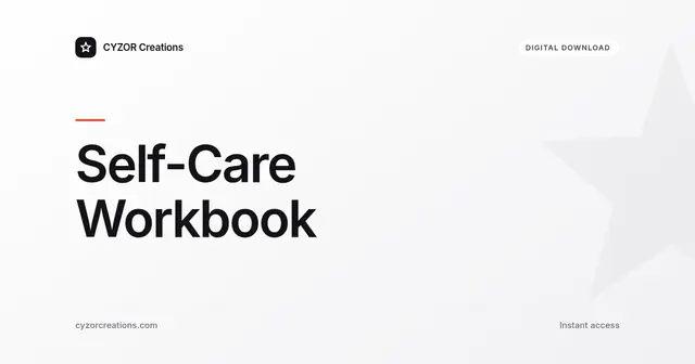 Self-Care Workbook