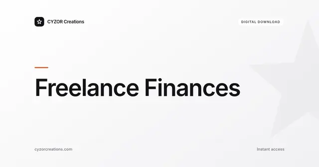 Freelance Finances
