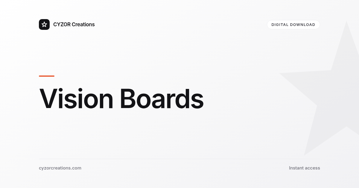 Vision Boards