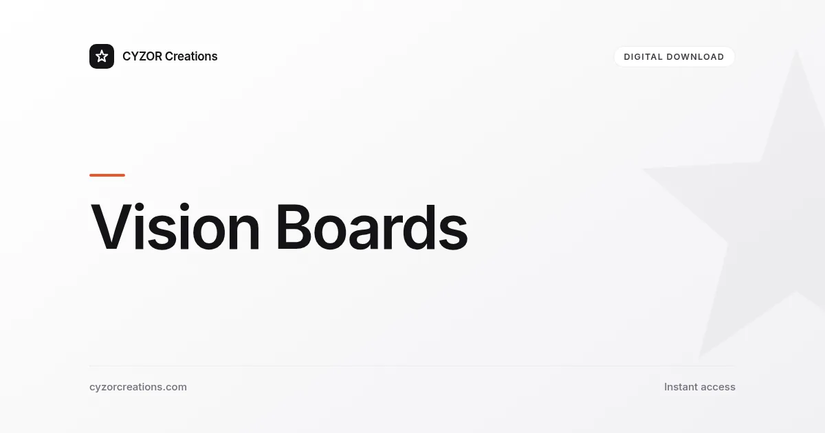 Vision Boards