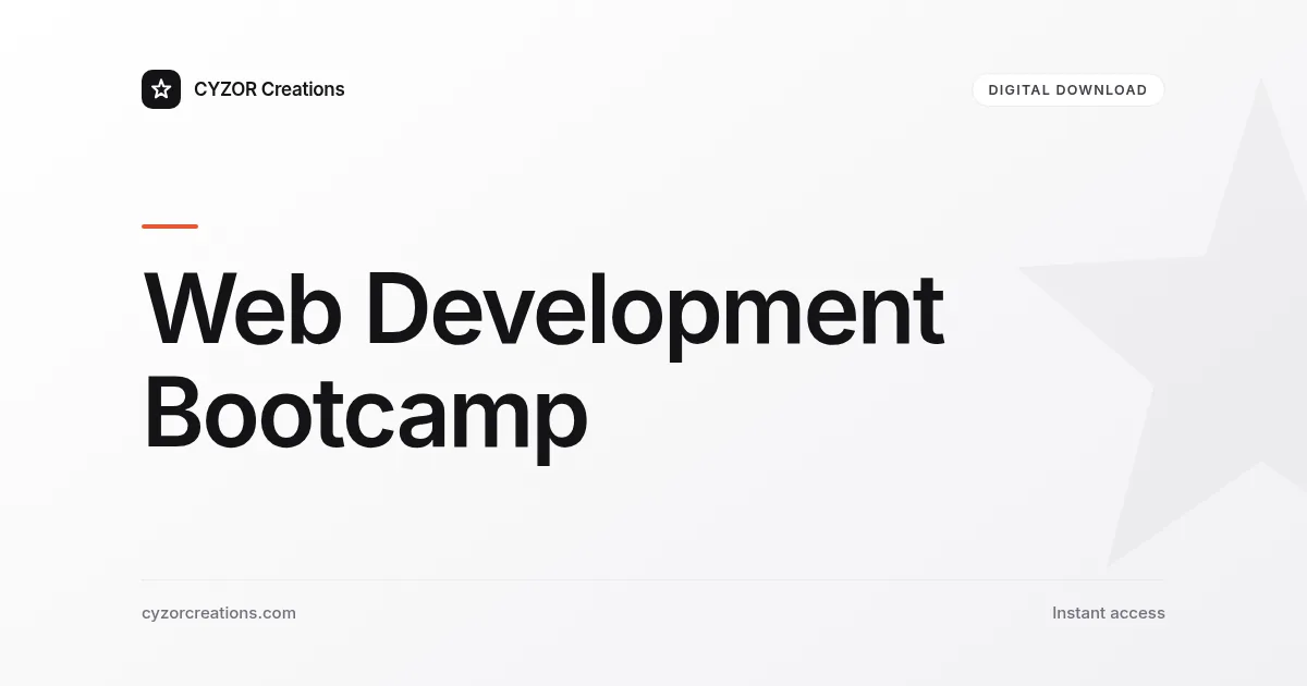Web Development Bootcamp