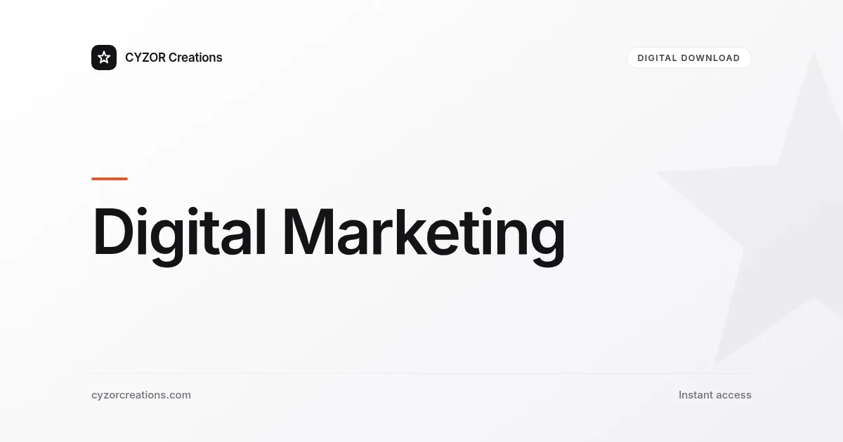 Digital Marketing