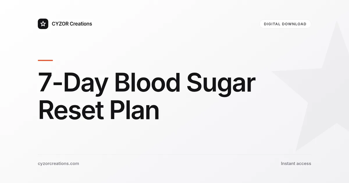 7-Day Meal Plan & Grocery List — Daily Menus with Calorie and Macro Counts