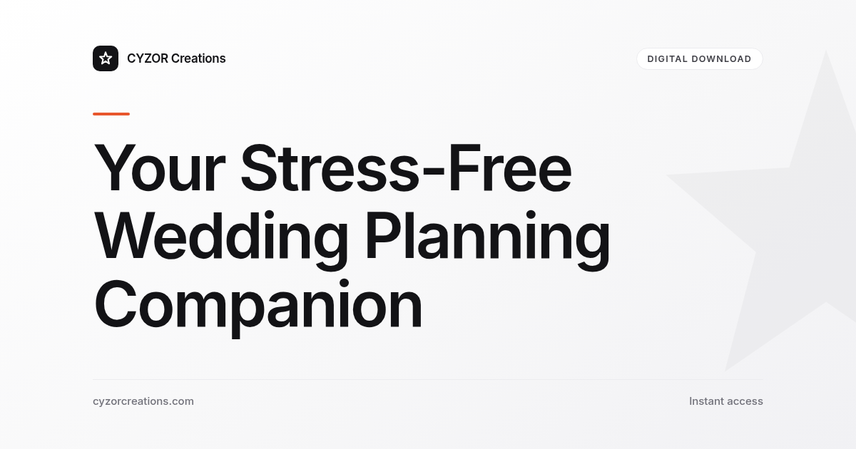 Your Stress-Free Wedding Planning Companion