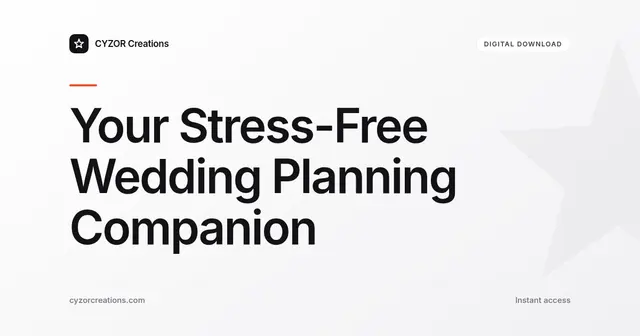 Your Stress-Free Wedding Planning Companion