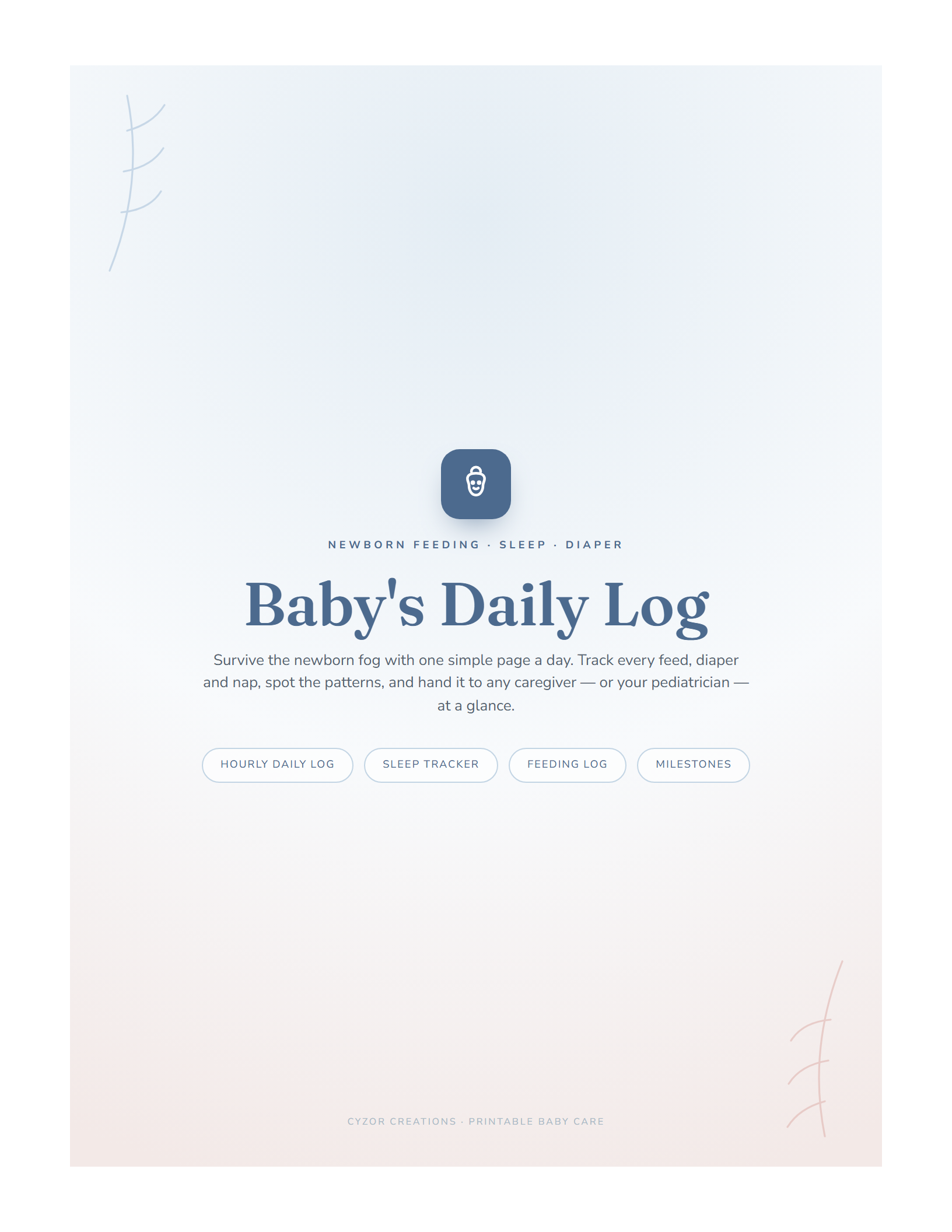 Baby Daily Log
