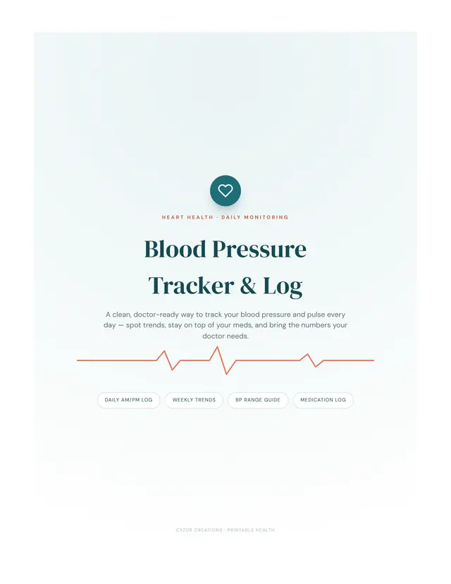 Blood Pressure Log