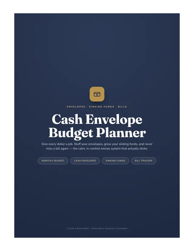 The Zero-Overspend Cash Budget System
