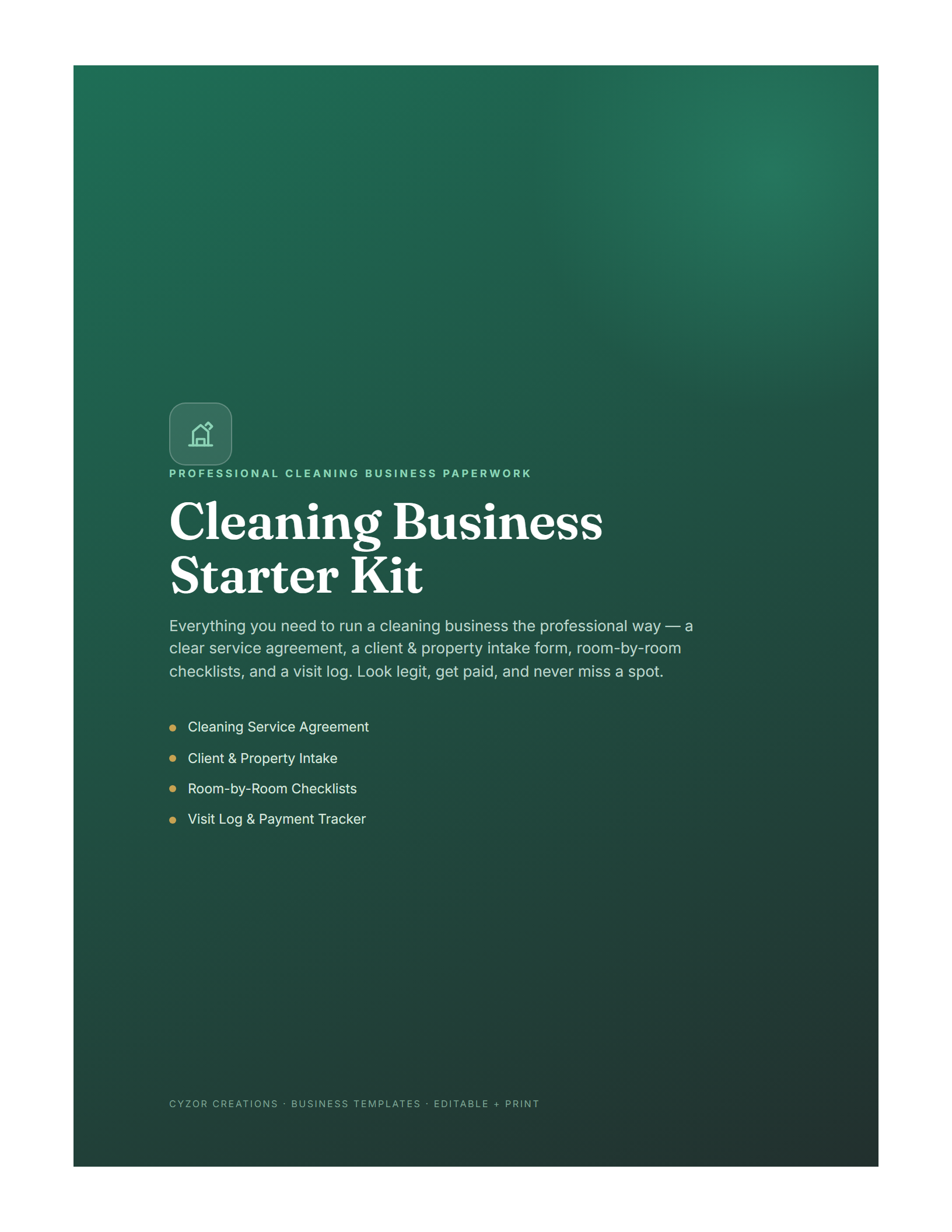 Cleaning Business Starter Kit