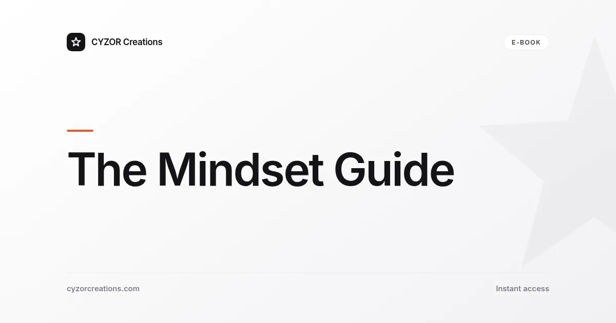 The Mindset Guide
