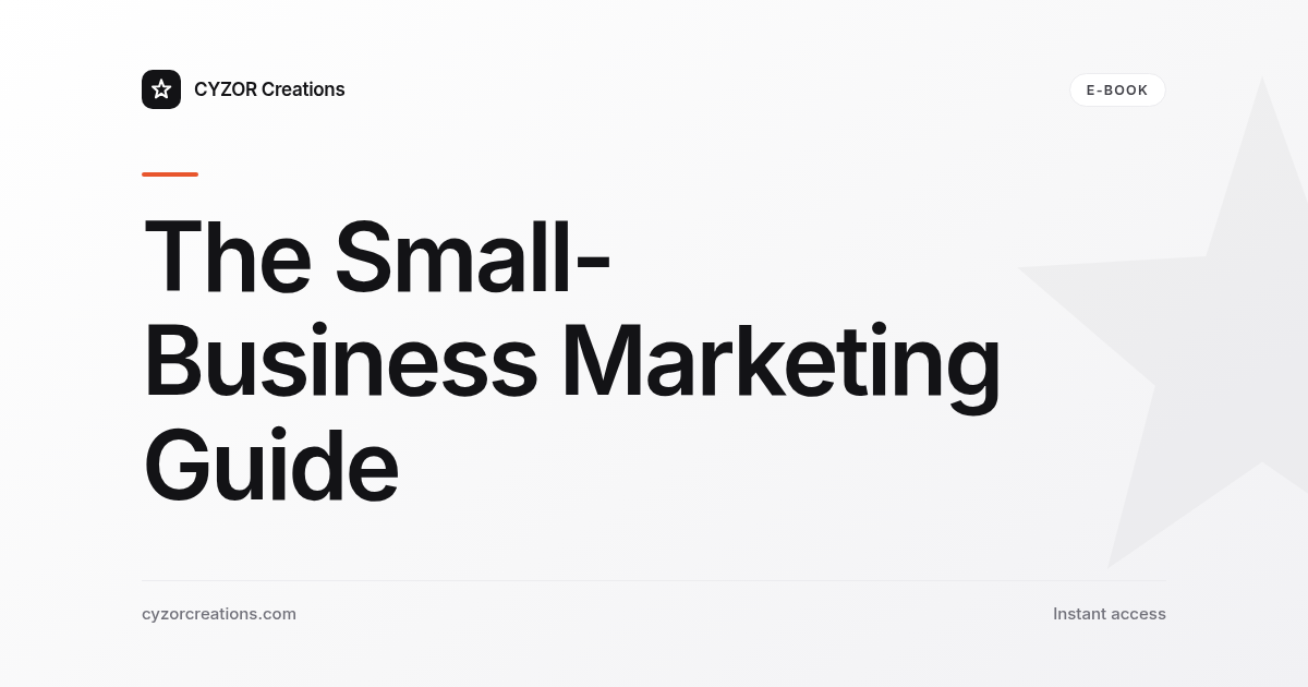 The Small-Business Marketing Guide