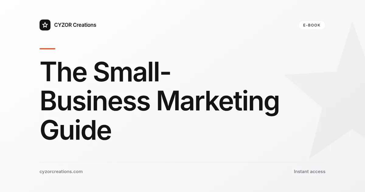 The Small-Business Marketing Guide