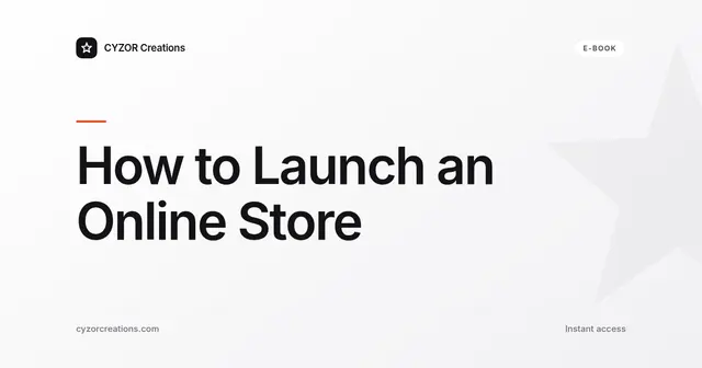 How to Launch an Online Store