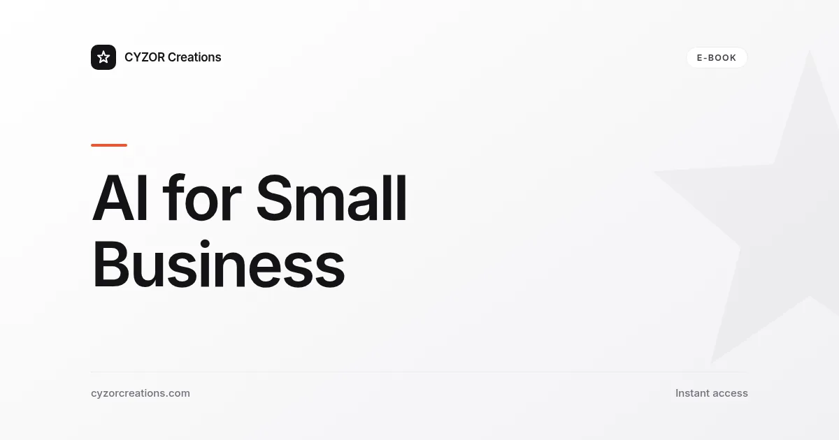 AI for Small Business