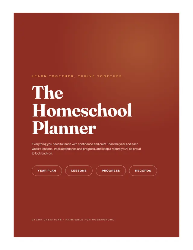 Homeschool Planner