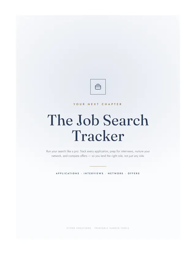 Job Search Tracker