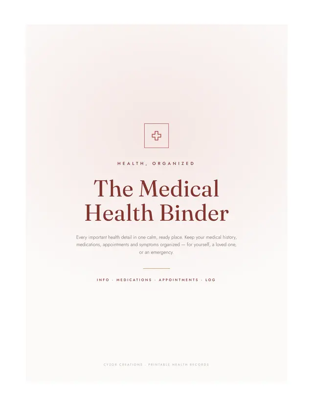 Medical Binder