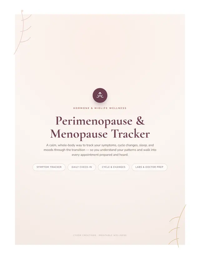 Perimenopause Tracker