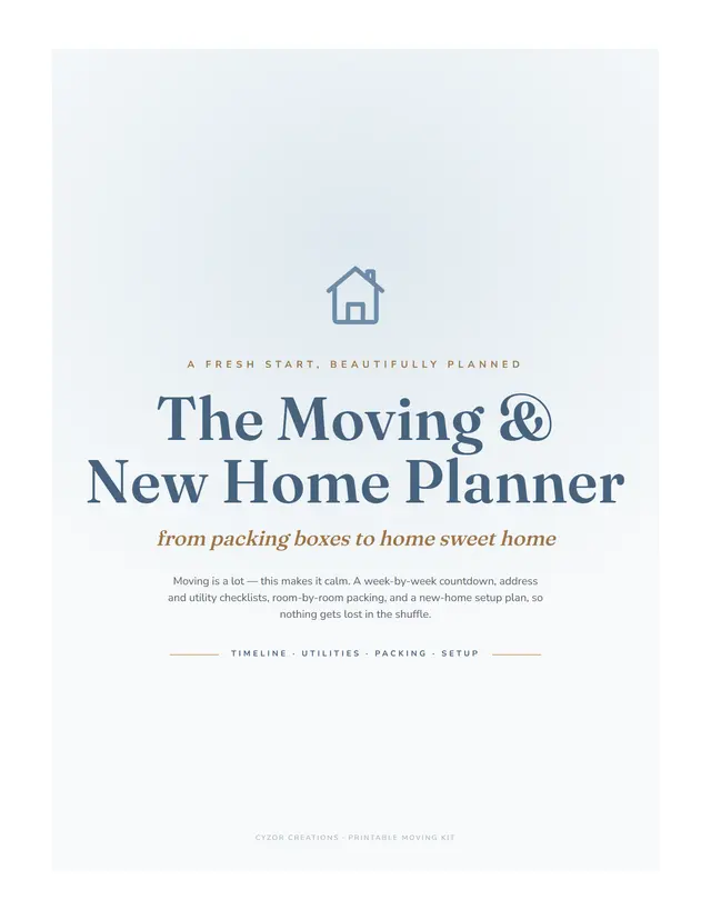 Moving Planner