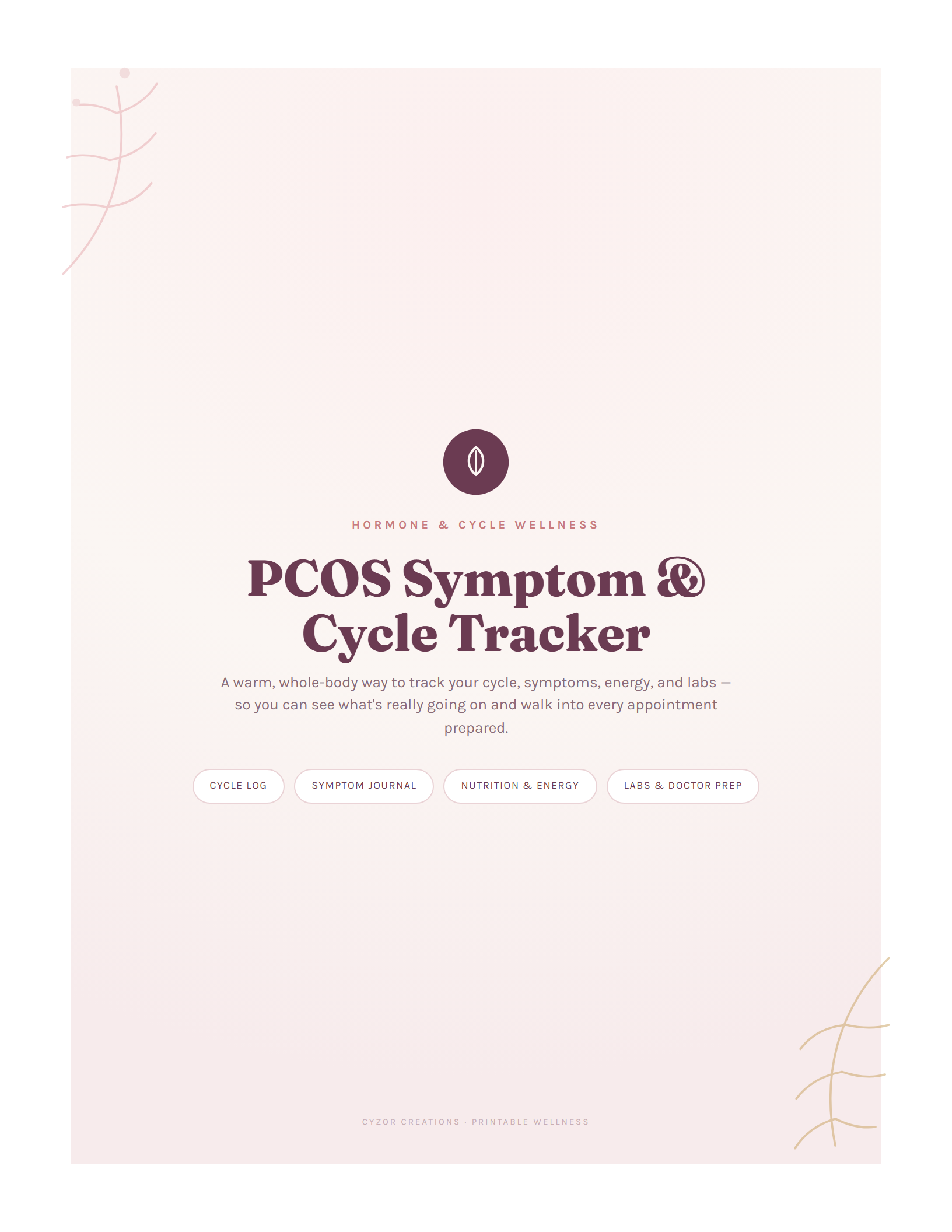 PCOS Symptom Tracker