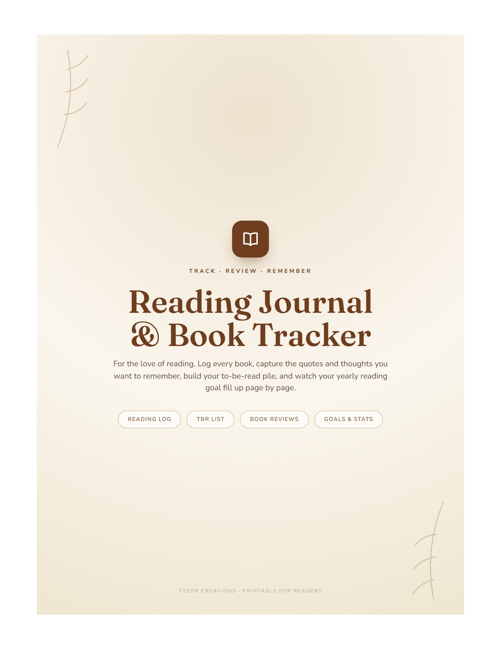 Reading Journal