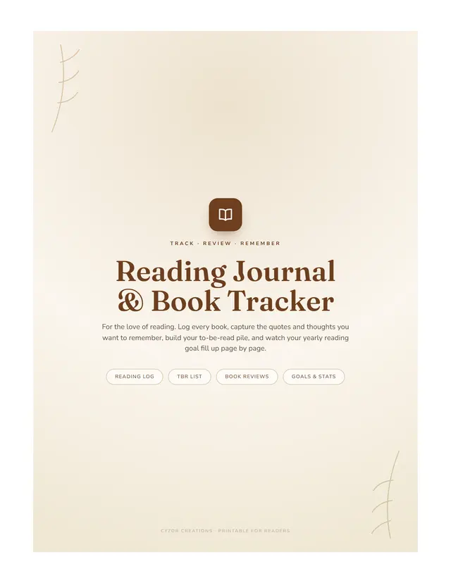 Reading Journal