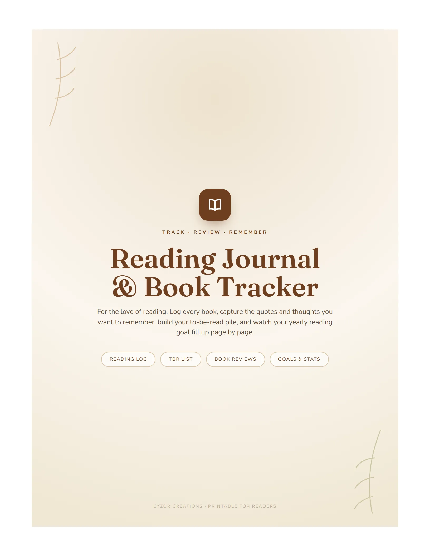 Reading Journal