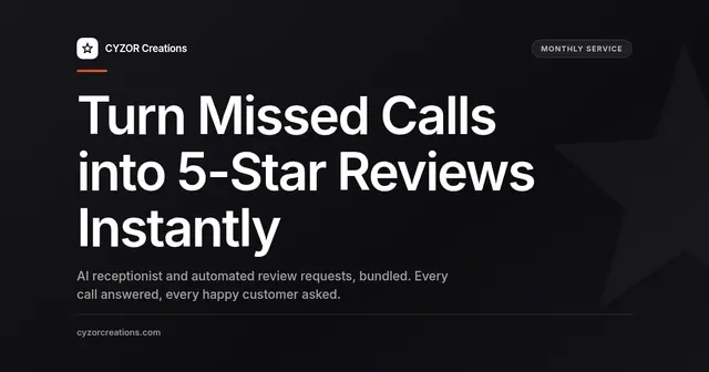 AI Receptionist + Review Requests