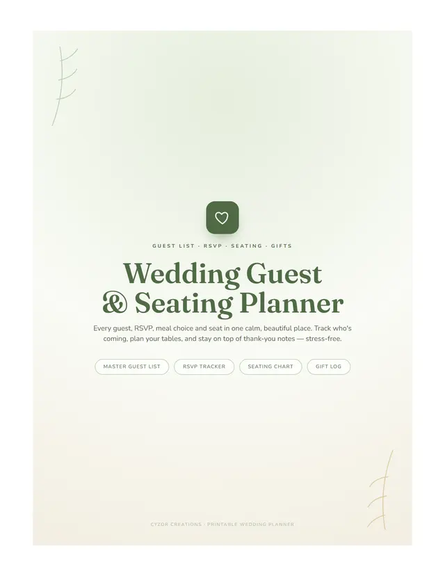 The Stress-Free Wedding Guest List Architect