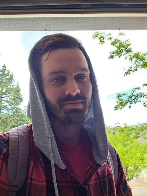 Chris, founder of CYZOR Creations, in Big Bear City, California